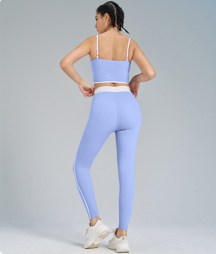 Stripe Yoga Set