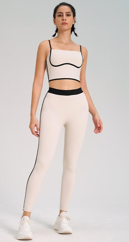 Stripe Yoga Set