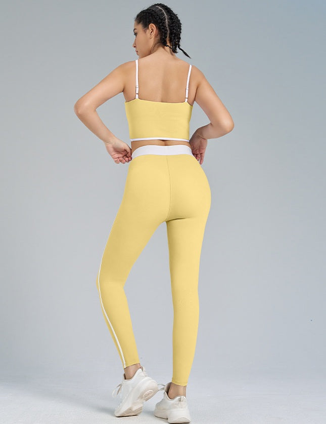 Stripe Yoga Set