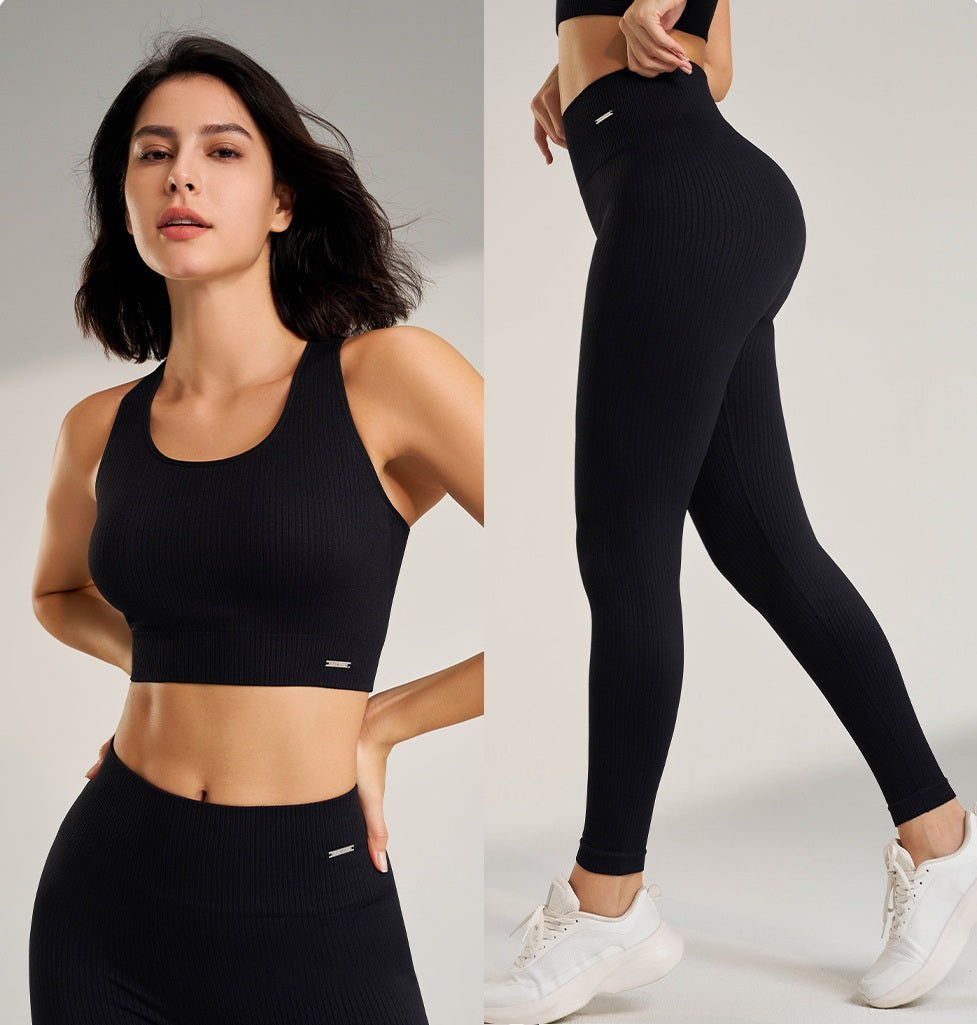 Stella Ribbed Yoga Set