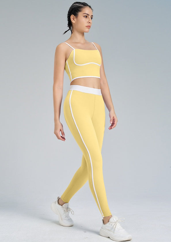 Stripe Yoga Set