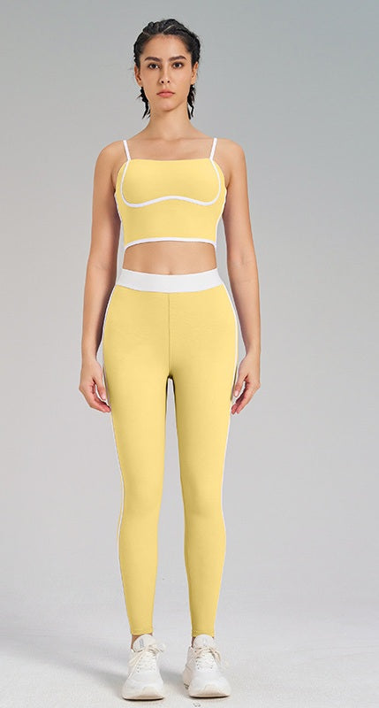 Stripe Yoga Set