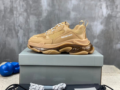 Balenciaga Women's Triple S Clear Sole Sneaker