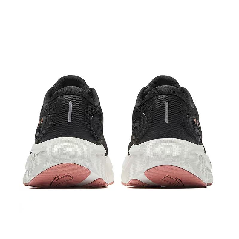 ANTA PG7 Women's Running Shoes | Max Cushioning Daily Trainer | Black/White