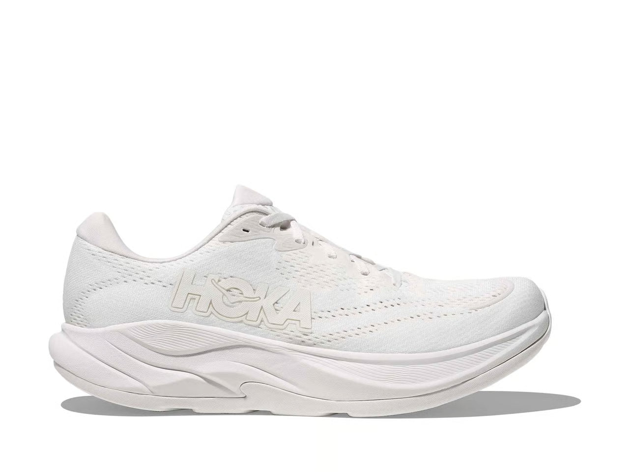 HOKA Rincon 4 Men's Running Shoes - White | Lightweight Daily Trainer