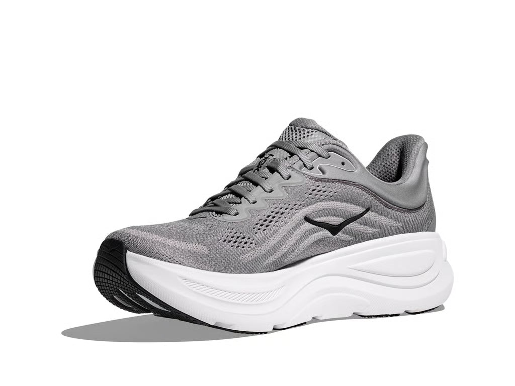 HOKA Bondi 9 Men's Running Shoes | Galactic Grey - Max Cushioning