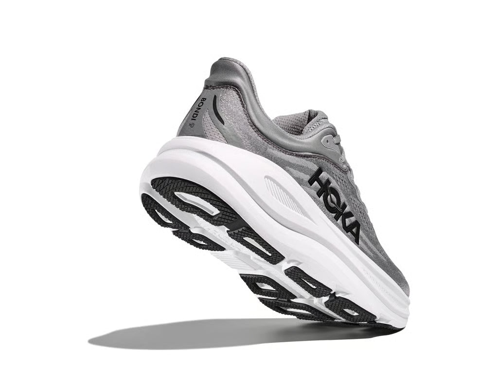 HOKA Bondi 9 Men's Running Shoes | Galactic Grey - Max Cushioning
