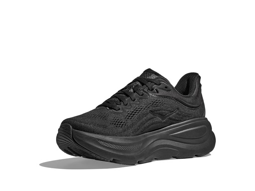 HOKA Bondi 9 Men's Running Shoes | Black - Maximum Cushioning
