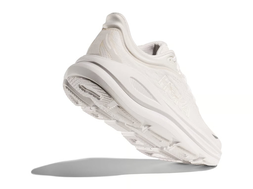 HOKA Bondi 9 Women's Running Shoes | White - Maximum Cushioning