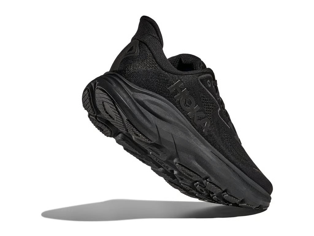 HOKA Clifton 10 Women's Running Shoes | Black - Lightweight Cushioning