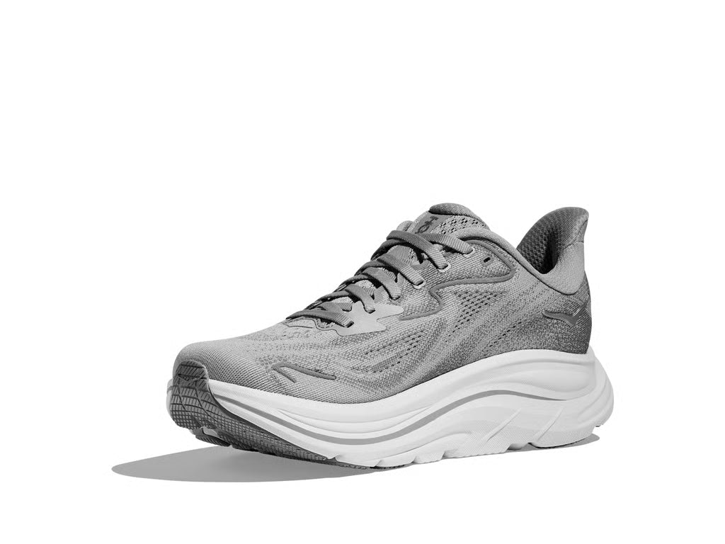 HOKA Clifton 10 Men's Running Shoes | Stellar Grey - Lightweight
