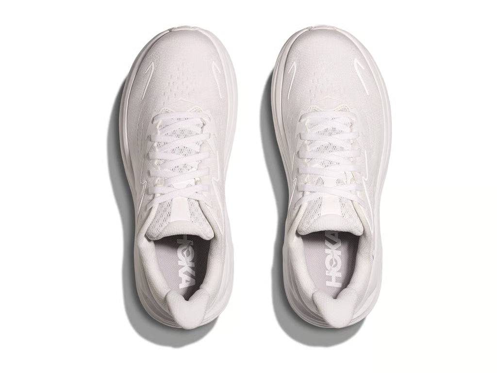HOKA Clifton 10 Women's Running Shoes | White - Lightweight Cushioning