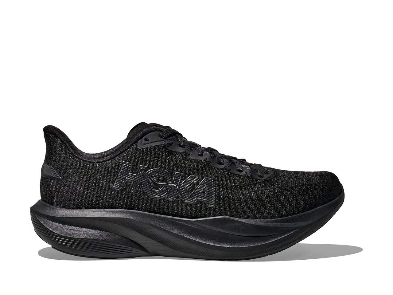 HOKA Mach 7 Men's Running Shoes | Black - Lightweight Speed Trainer