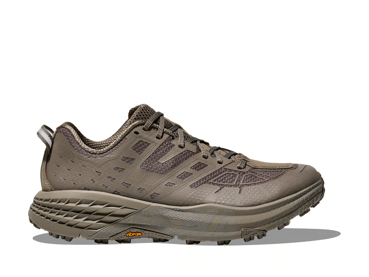 HOKA Speedgoat 2 Women's Trail Running Shoes - Dark Roast | Vibram Outsole