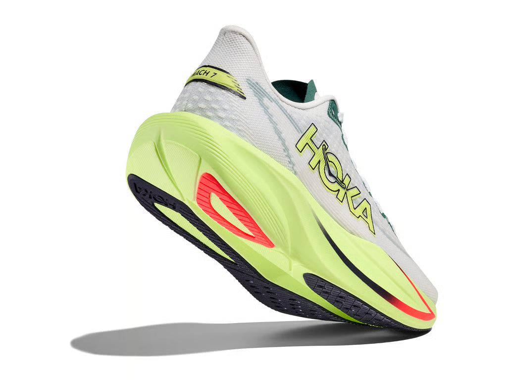 HOKA Mach 7 Women's Running Shoes - Neon Yuzu | Lightweight Speed Trainer