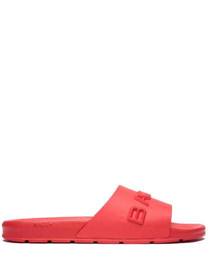 Bally Embossed Slides