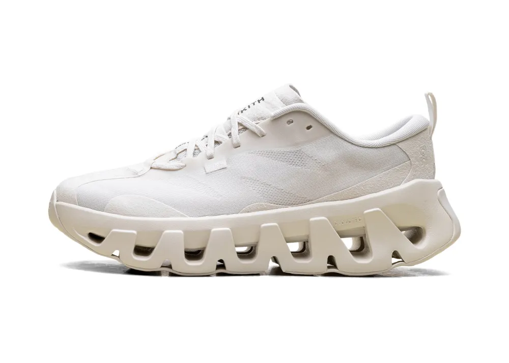 ON Running Kith K-Tech 1  Unisex Sneakers | White - Limited Edition Collab