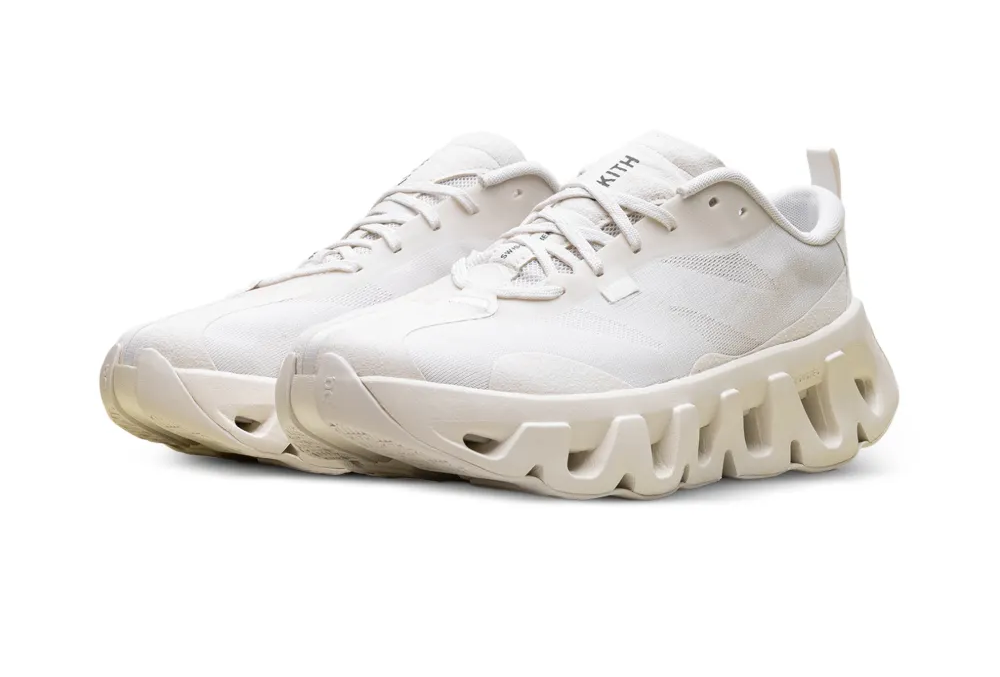 ON Running Kith K-Tech 1  Unisex Sneakers | White - Limited Edition Collab