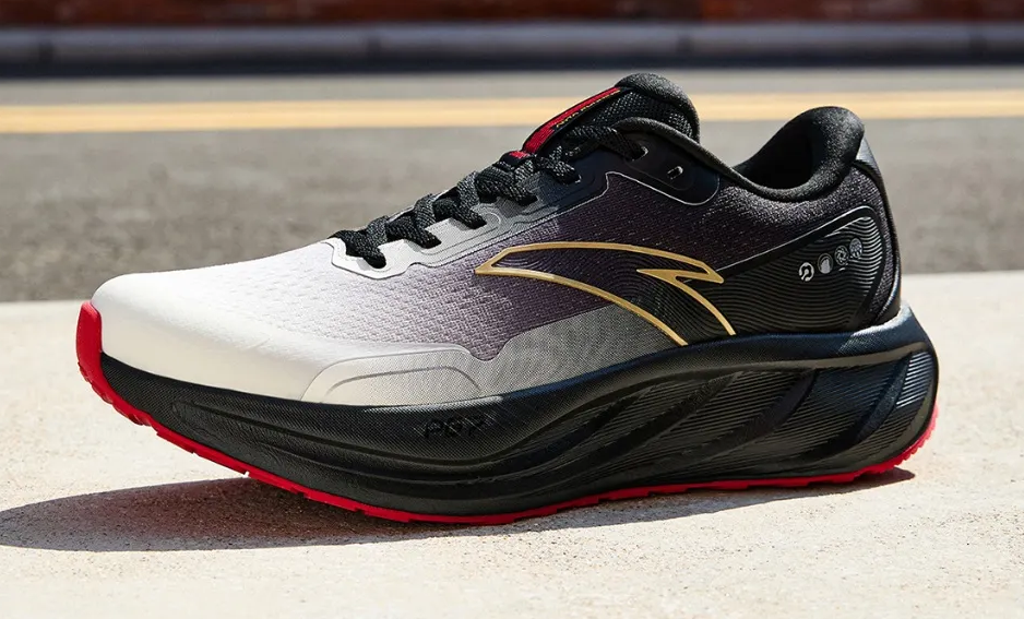 ANTA PG7 Men's Running Shoes | Max Cushioning Daily Trainer | Black