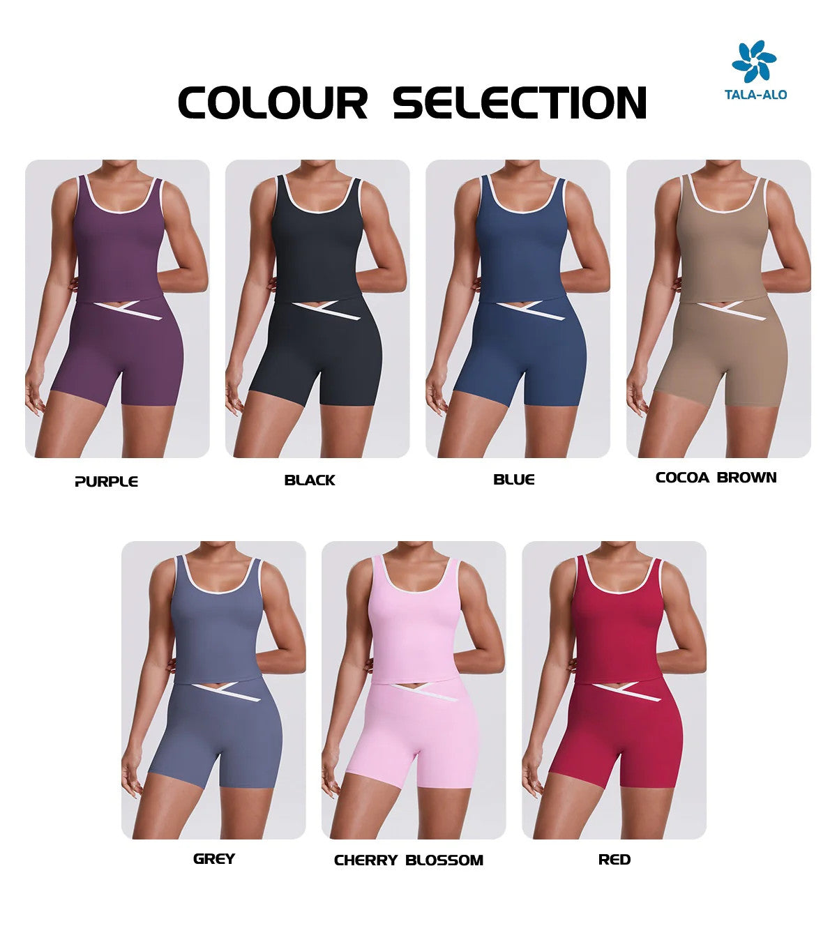 Leya Yoga Set (Shorts & Top)