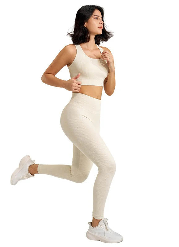 Stella Ribbed Yoga Set