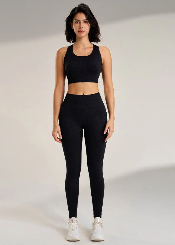 Stella Ribbed Yoga Set