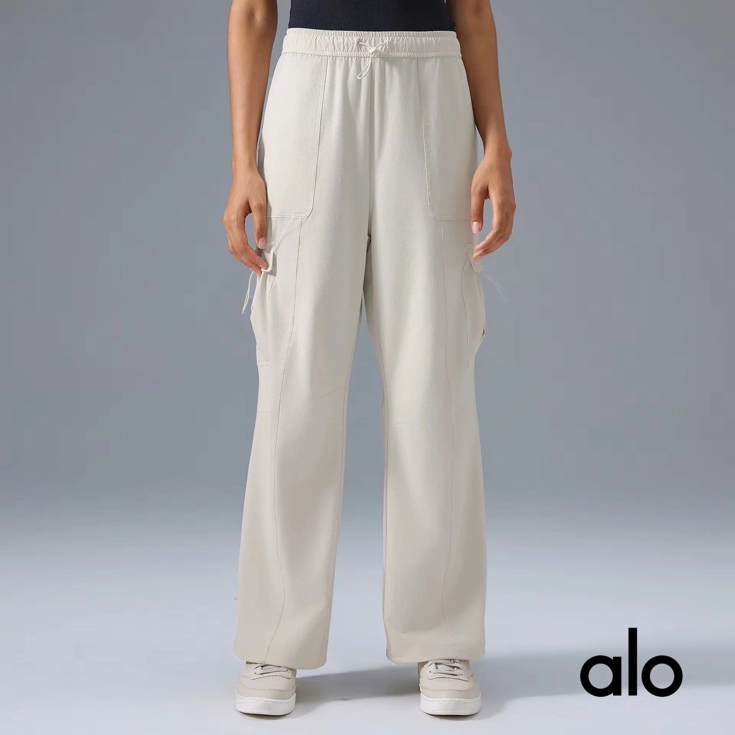 High-Waist Night Out Cargo Trouser