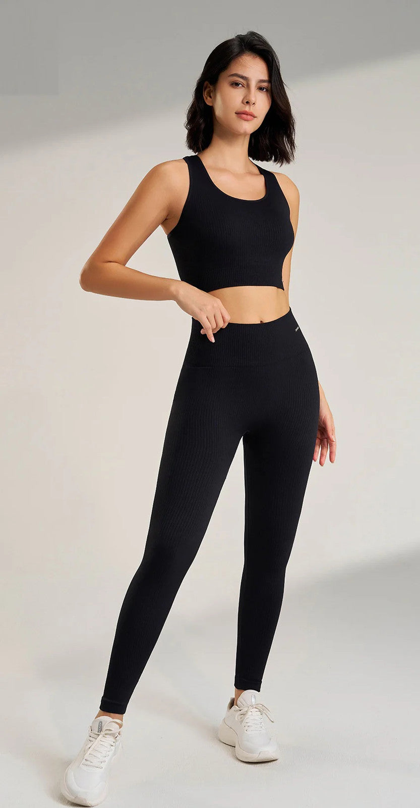 Stella Ribbed Yoga Set