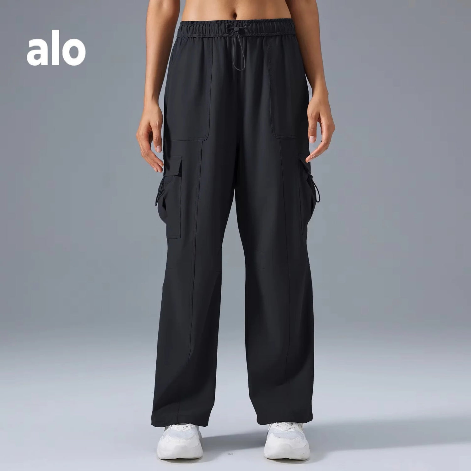 High-Waist Night Out Cargo Trouser