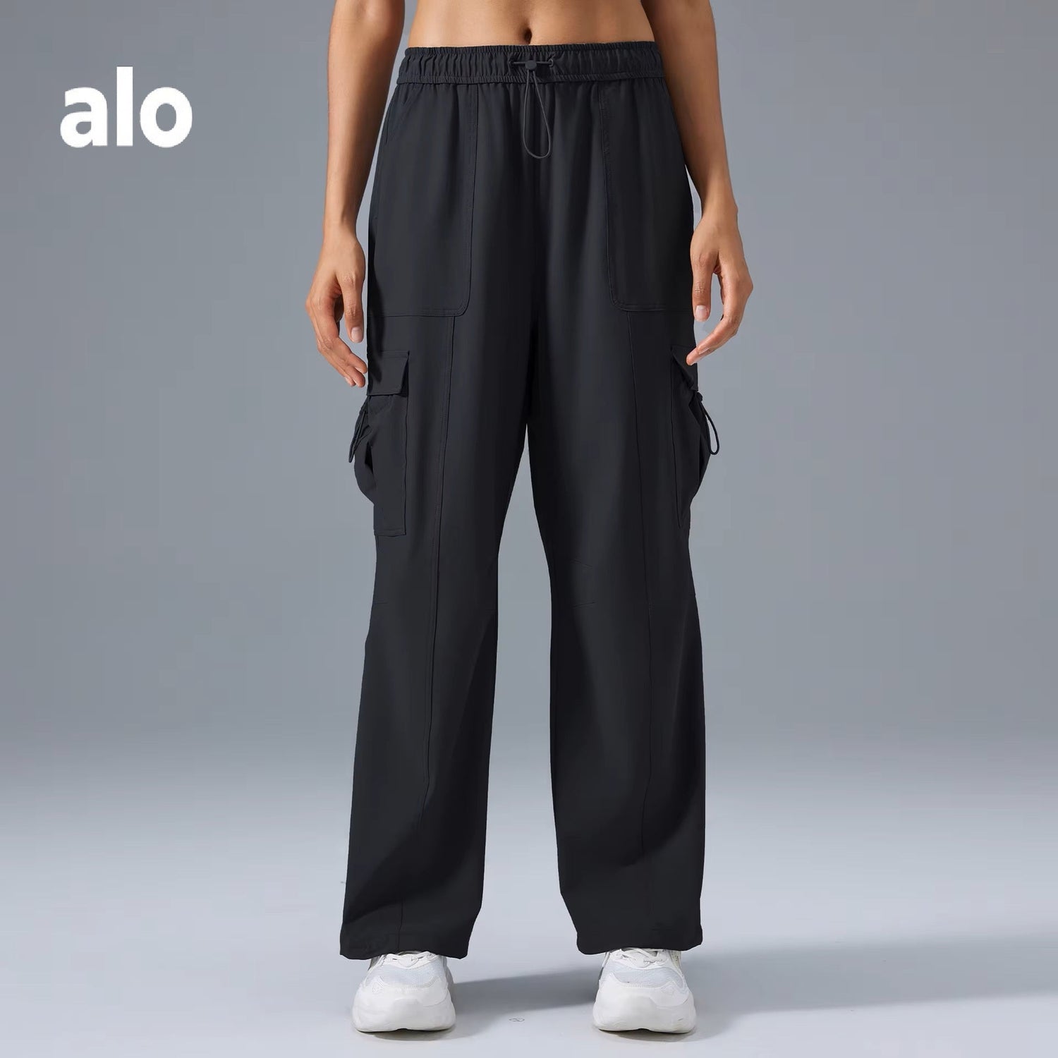 High-Waist Night Out Cargo Trouser