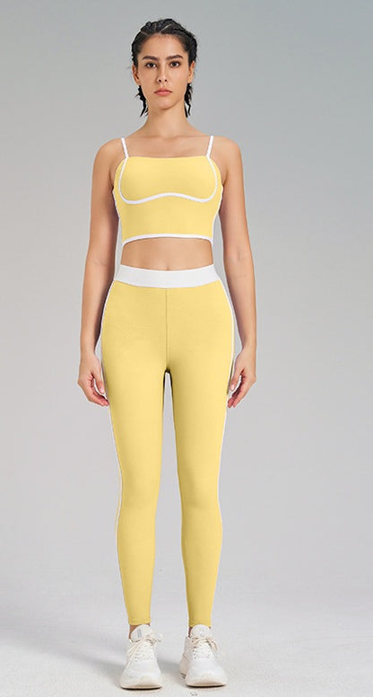 Stripe Yoga Set