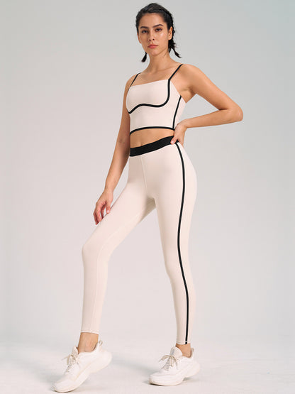 Stripe Yoga Set