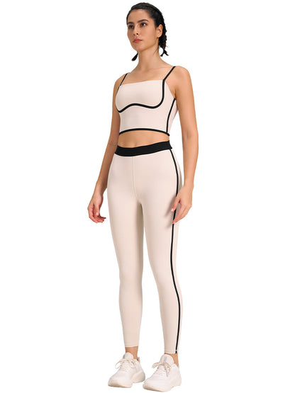 Stripe Yoga Set