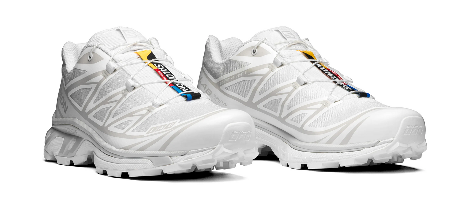 Salomon XT-6 Women's Trail Running Shoe in White