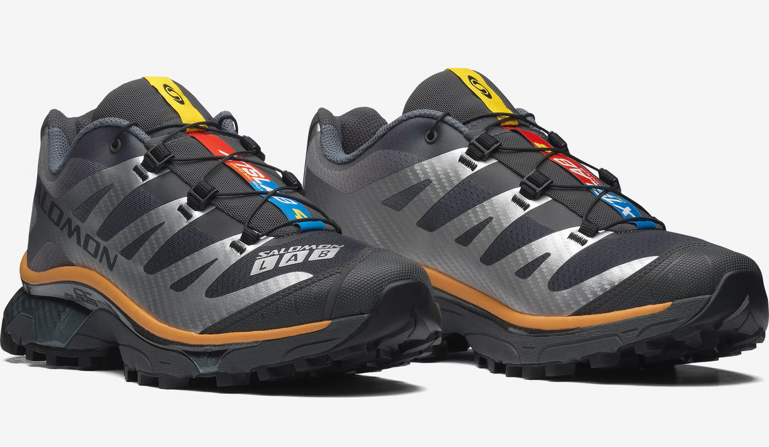 Salomon XT4 OG Men's Trail Running Shoe in Asphalt / Ftw Silver