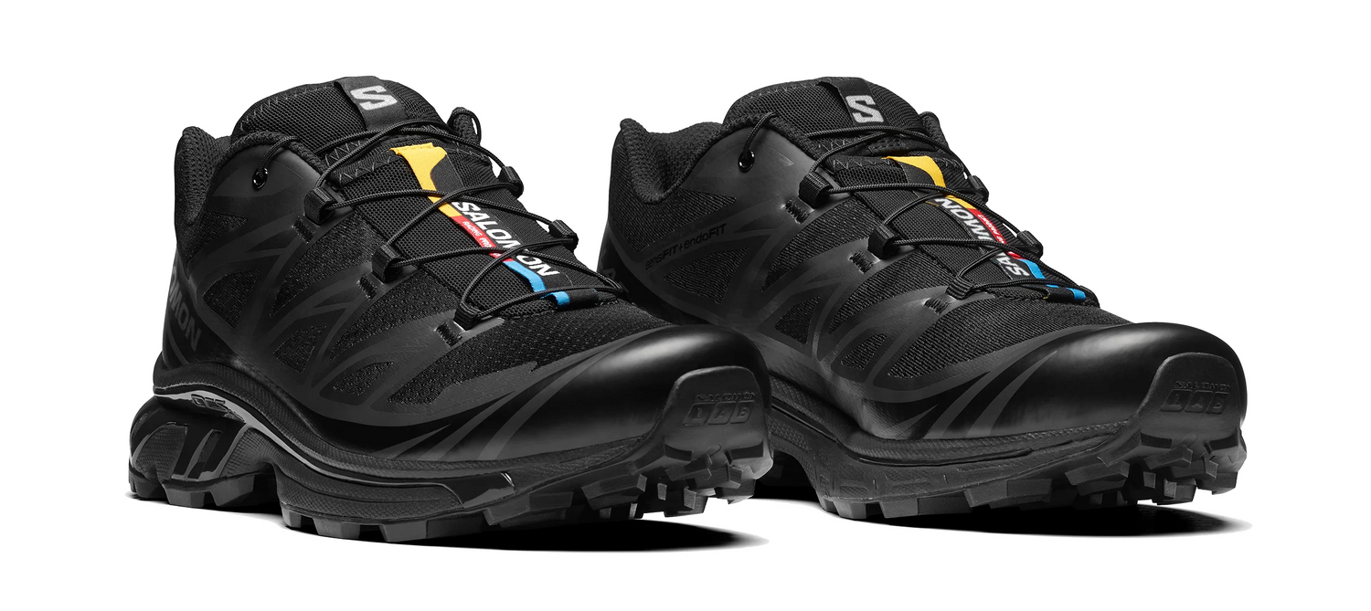 Salomon XT-6 Women's Trail Running Shoe in Black