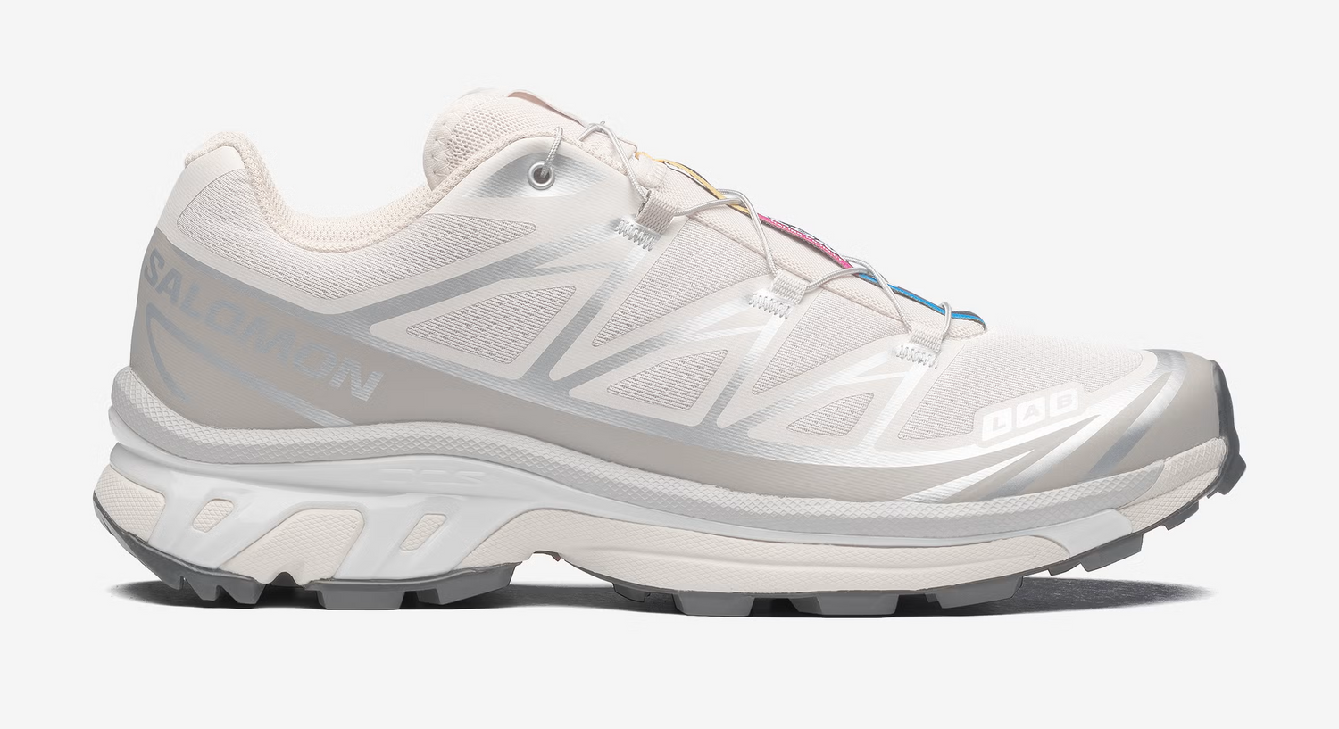Salomon XT6 Women's Trail Running Shoe in Rainy Day - Paloma