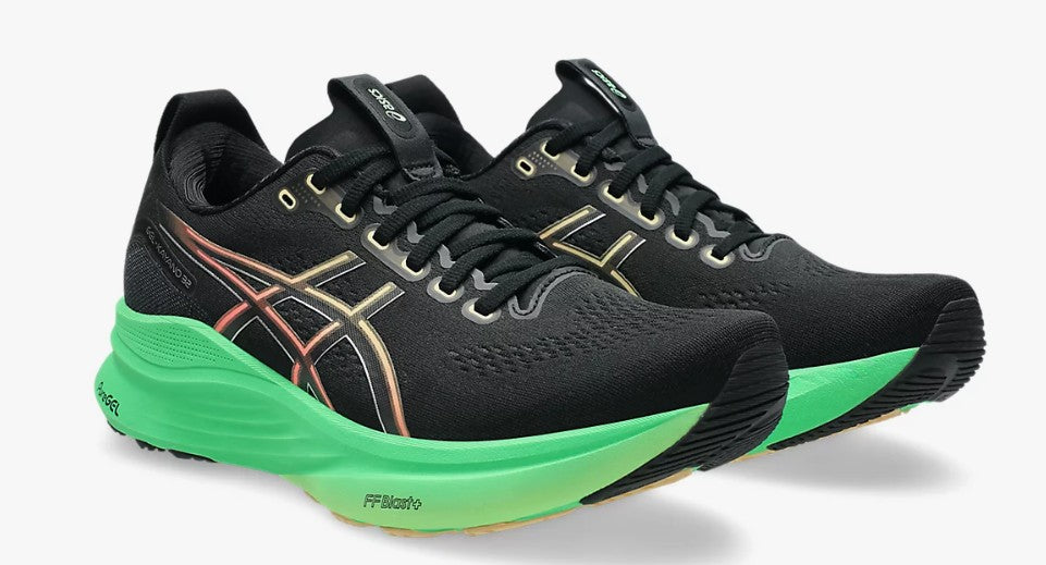 ASICS - GEL-KAYANO 32 | WOMEN - Black Vital Green