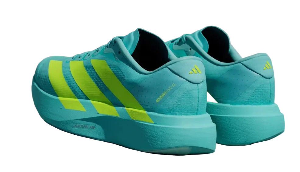 Adidas Adizero Evo SL | Flash Aqua, Lucid Lemon, Mont Ton