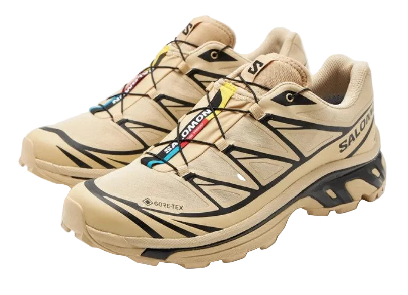 Salomon XT6 GTX Men's Trail Running Shoe in Brown