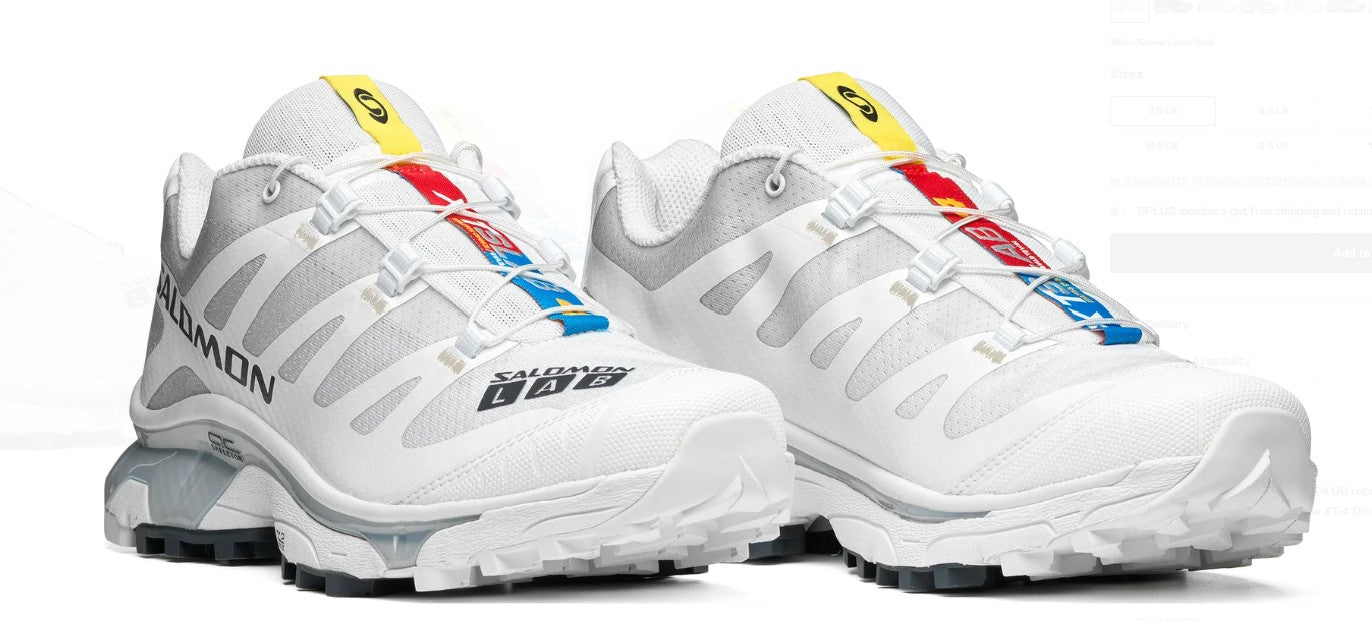 Salomon XT4 OG Unisex | White Ebony Lunar Rock