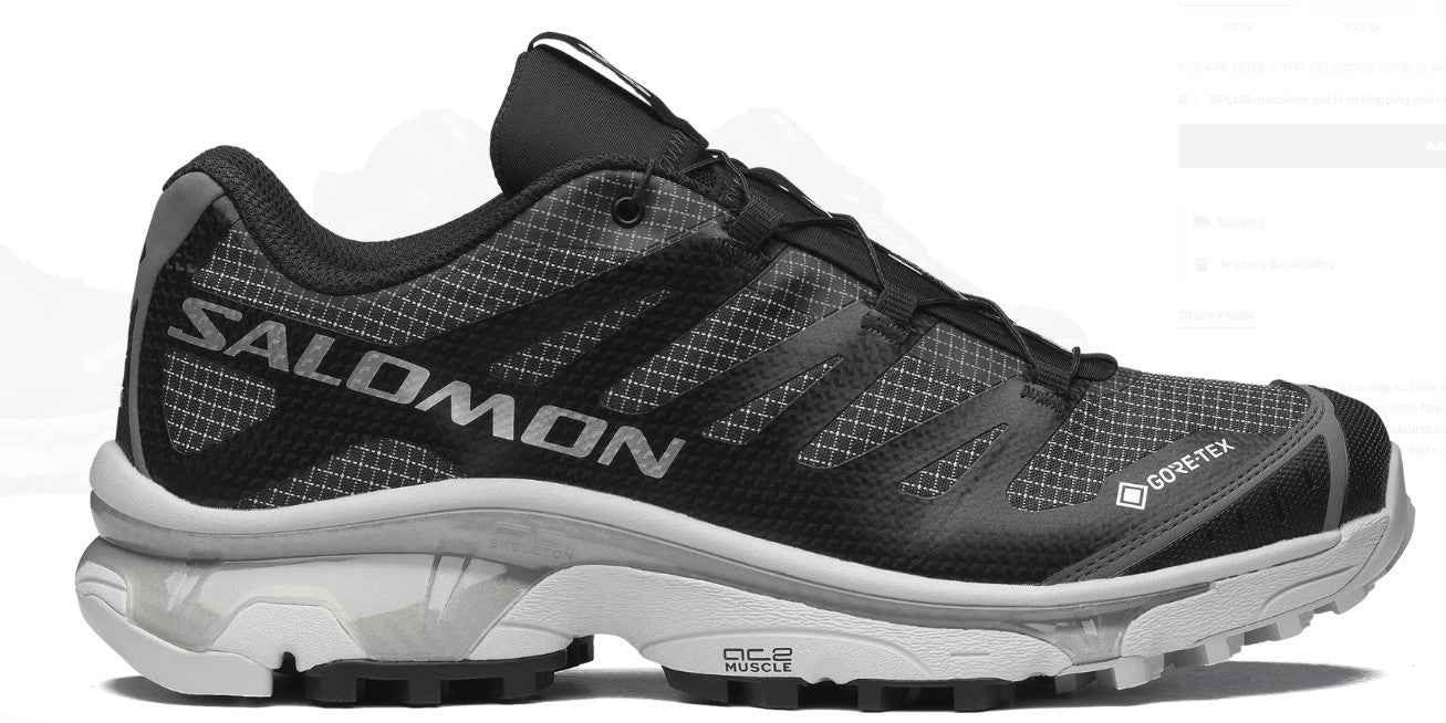 Salomon XT4 OG Unisex | Black Black Lunar Rock