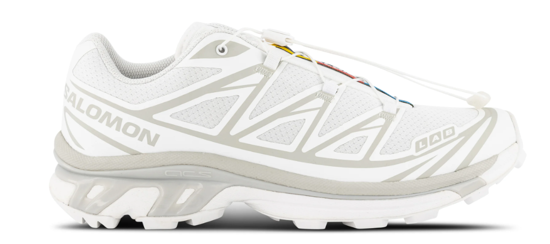 Salomon XT6 - White White-Lunar Rock | Men