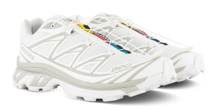 Salomon XT6 - White White-Lunar Rock | Women