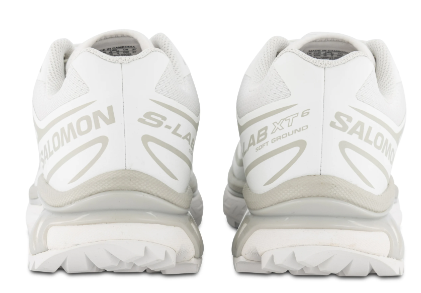 Salomon XT6 - White White-Lunar Rock | Men