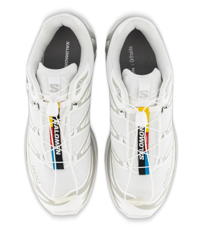 Salomon XT6 - White White-Lunar Rock | Men