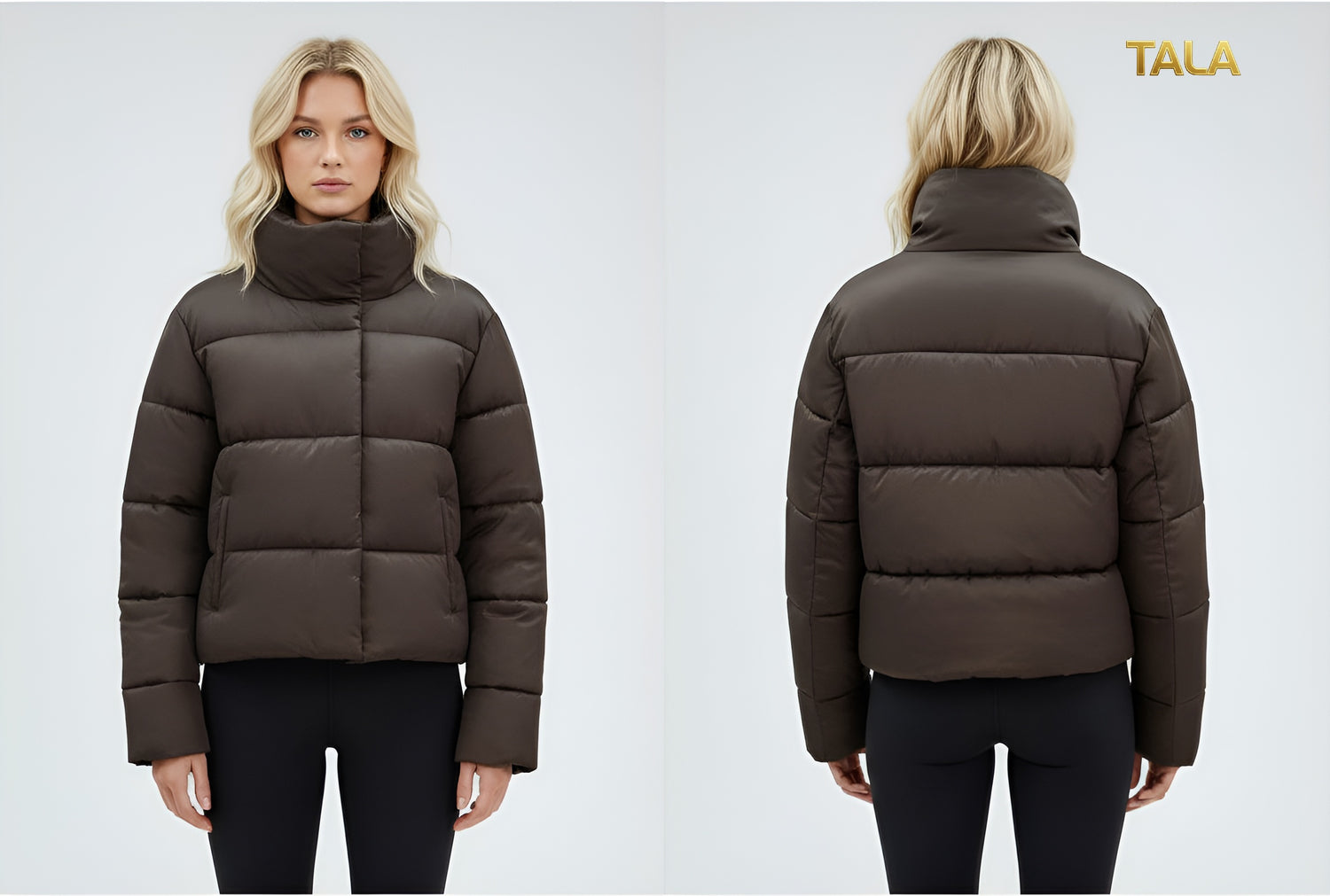 Halifax Cropped Puffer Down Jacket