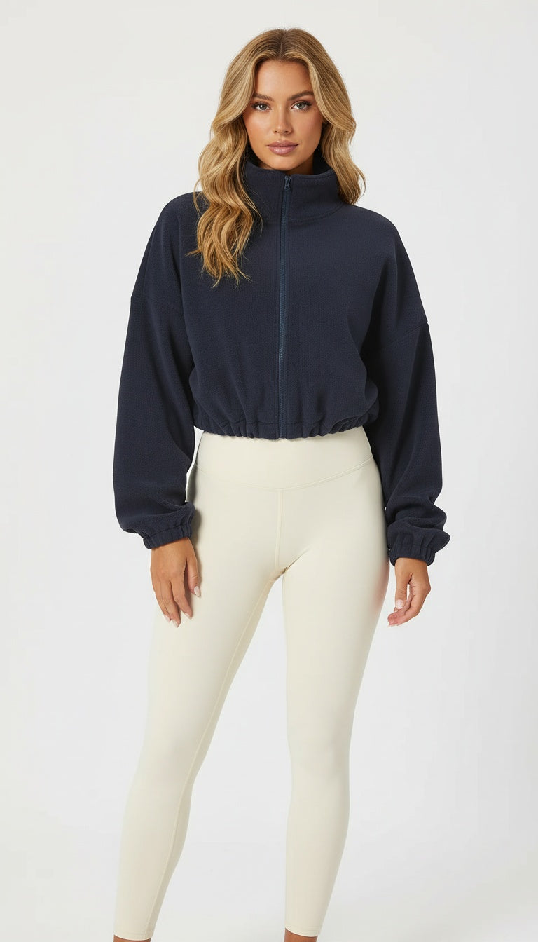 Flora Compressed Fleece Jacket by TALA COLLECTION