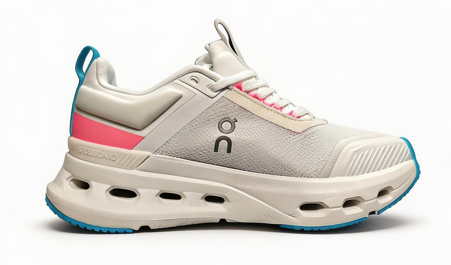 On Cloudtilt in White & Pink - Men