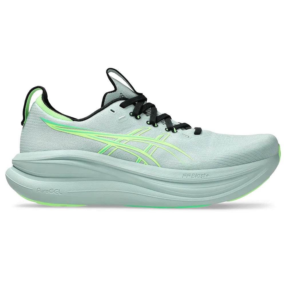 ASICS - NIMBUS 28 | UNISEX - Cold Moss - Iluminate Green